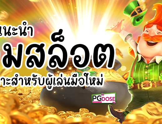 แนะนำเกมสล็อต เหมาะสำหรับผู้เล่นมือใหม่